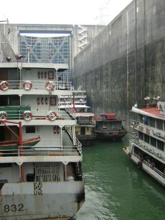 In the largest locks in the world!